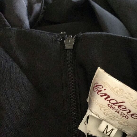 NWT Vintage CINDERELLA DESIGN ONE SHOULDER MOVIE STAR DRESS GOWN PROM - Picture 5 of 8